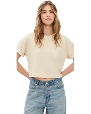 ASKK NY エクリュ カフ付きTシャツ - サムネイル1