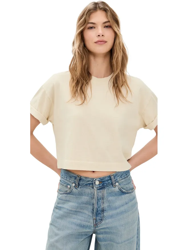 ASKK NY ASKK NY エクリュ カフ付きTシャツの商品画像