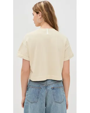 ASKK NY エクリュ カフ付きTシャツ - サムネイル3