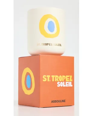 Assouline サントロペ トラベル フロム ホーム キャンドル オレンジ - サムネイル3