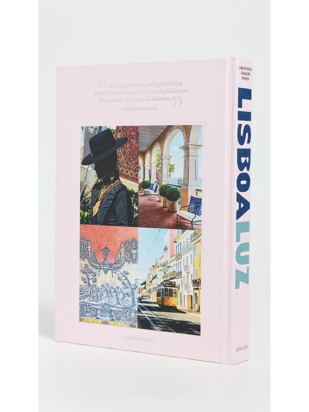 Assouline Lisboa Luz 本 ピンク - 画像3