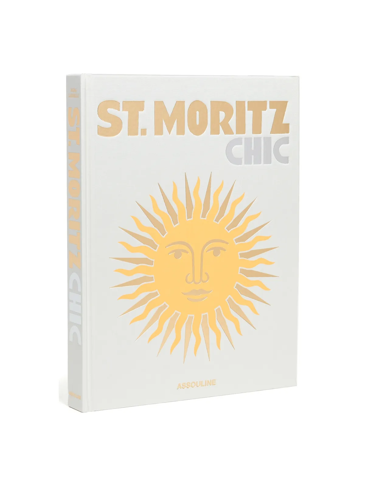 Assouline セント・モリッツ・シック・ブック ベージュ - 画像1