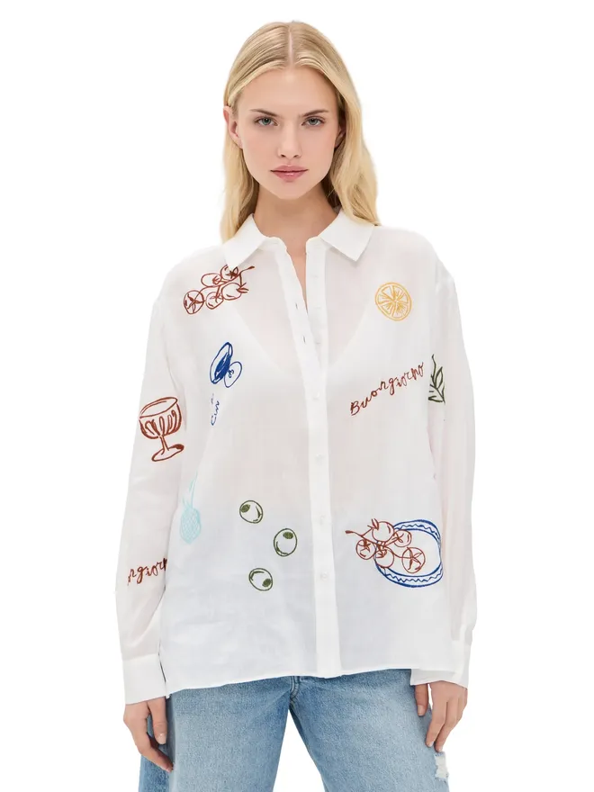 ASTR the Label ASTR the Label Trace ピクニック シャツの商品画像