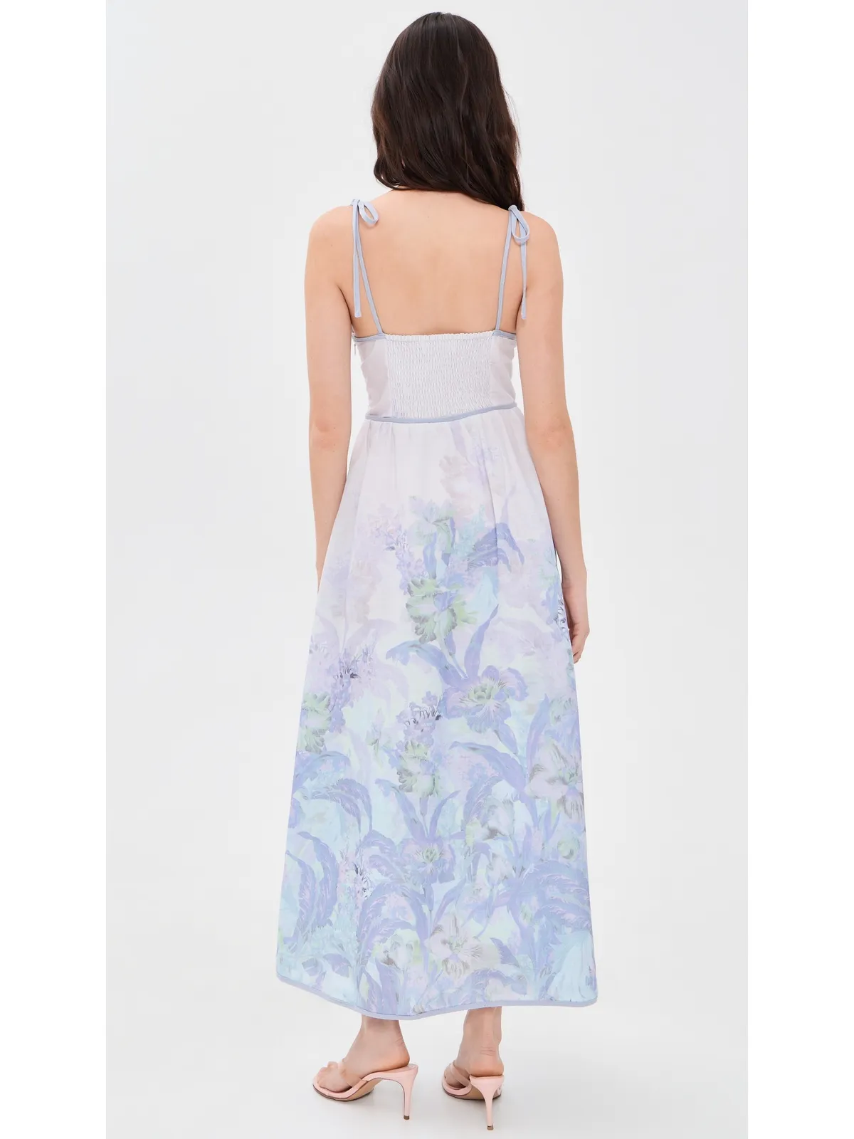 ASTR the Label Dayana Dress 紫花柄 - 画像3