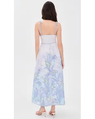 ASTR the Label Dayana Dress 紫花柄 - サムネイル3