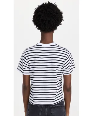 ATM Anthony Thomas Melillo スクールボーイストライプTシャツ - サムネイル4