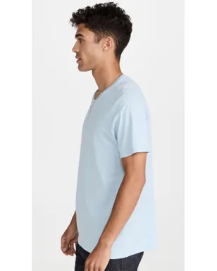ATM Anthony Thomas Melillo クラシック ジャージー クルーネックTシャツ ブルー - サムネイル4
