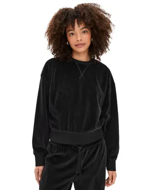 ATM Anthony Thomas Melillo Velour クルーネック スウェットシャツ - サムネイル1