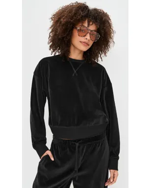 ATM Anthony Thomas Melillo Velour クルーネック スウェットシャツ - サムネイル2