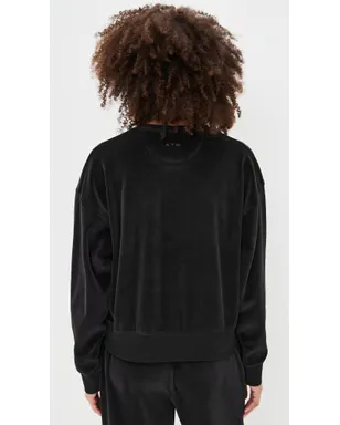 ATM Anthony Thomas Melillo Velour クルーネック スウェットシャツ - サムネイル3