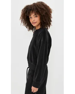 ATM Anthony Thomas Melillo Velour クルーネック スウェットシャツ - サムネイル4