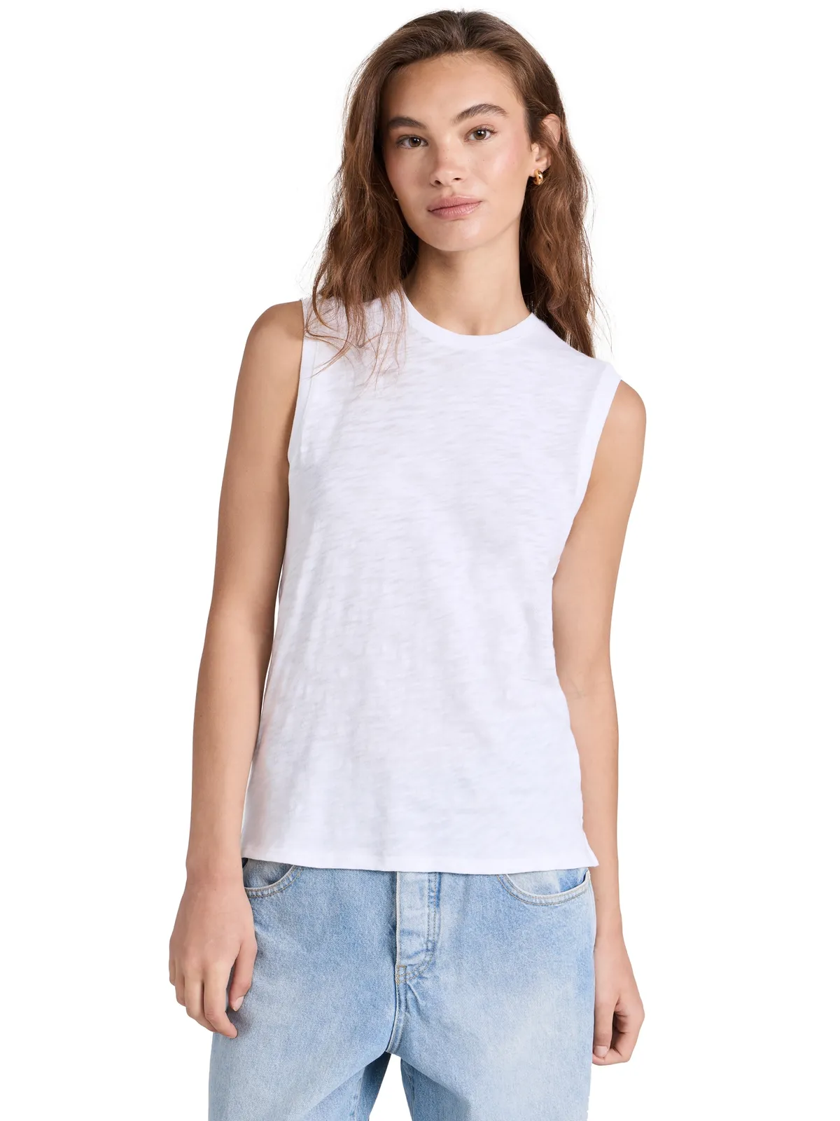 ATM Anthony Thomas Melillo スリーブレス スクールボーイTシャツ - 画像1