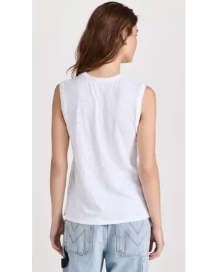 ATM Anthony Thomas Melillo スリーブレス スクールボーイTシャツ - サムネイル3