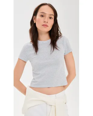 ATM Anthony Thomas Melillo ストライプ ベビーTシャツ - サムネイル2