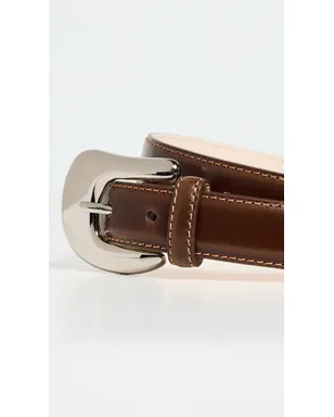 Aureum No. 8 ステートメントバックルベルト タバコ色 - サムネイル5