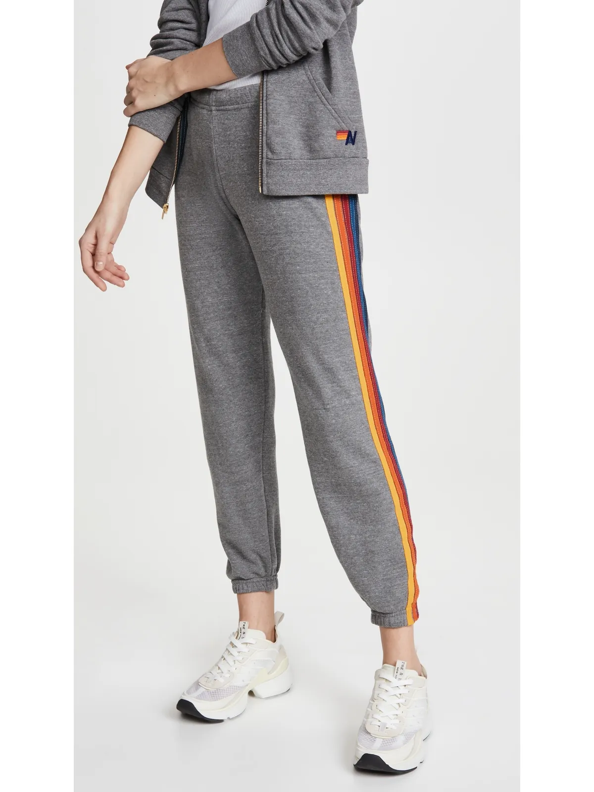 Aviator Nation 5ストライプ スウェットパンツ - 画像2