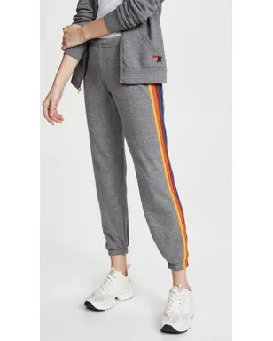 Aviator Nation 5ストライプ スウェットパンツ - サムネイル2
