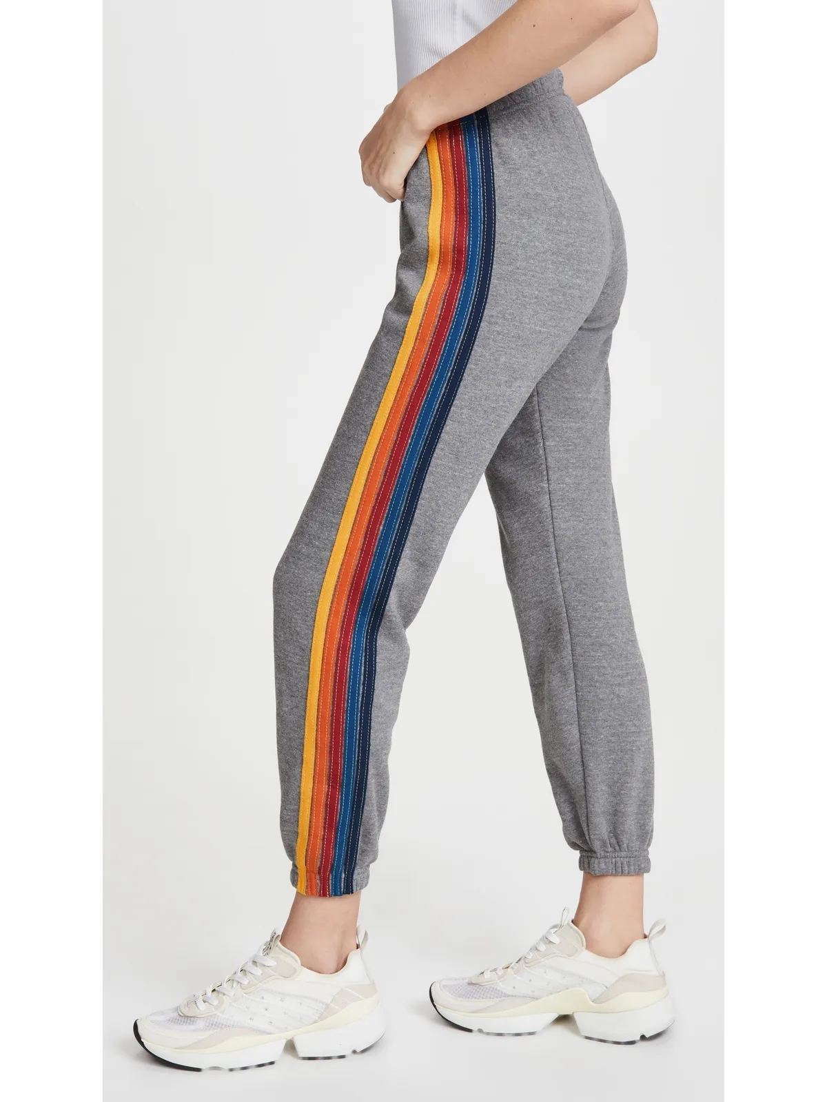Aviator Nation 5ストライプ スウェットパンツ - 画像4
