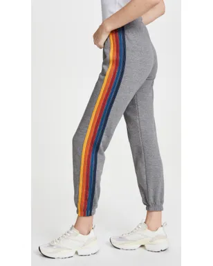Aviator Nation 5ストライプ スウェットパンツ - サムネイル4