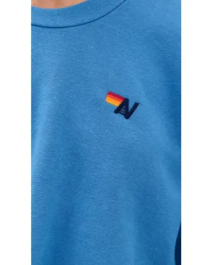 Aviator Nation ラグビーステッチ・クロップド・クルー・スウェットシャツ - サムネイル6