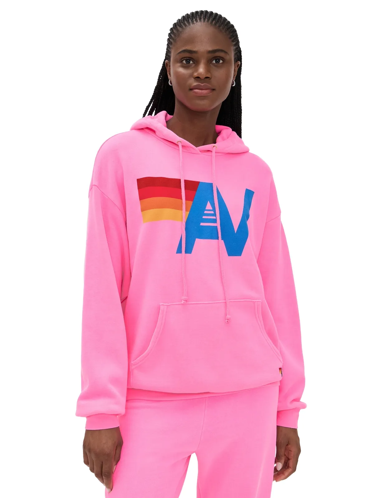 Aviator Nation リラックスフィット ロゴ プルオーバー パーカー - 画像1