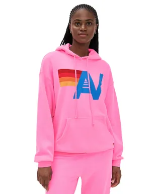 Aviator Nation リラックスフィット ロゴ プルオーバー パーカー - サムネイル1