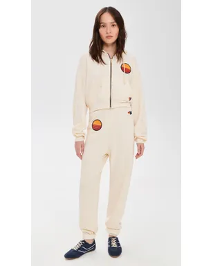Aviator Nation サンセットパッチ リラックスフィット クロップドパーカー - サムネイル5