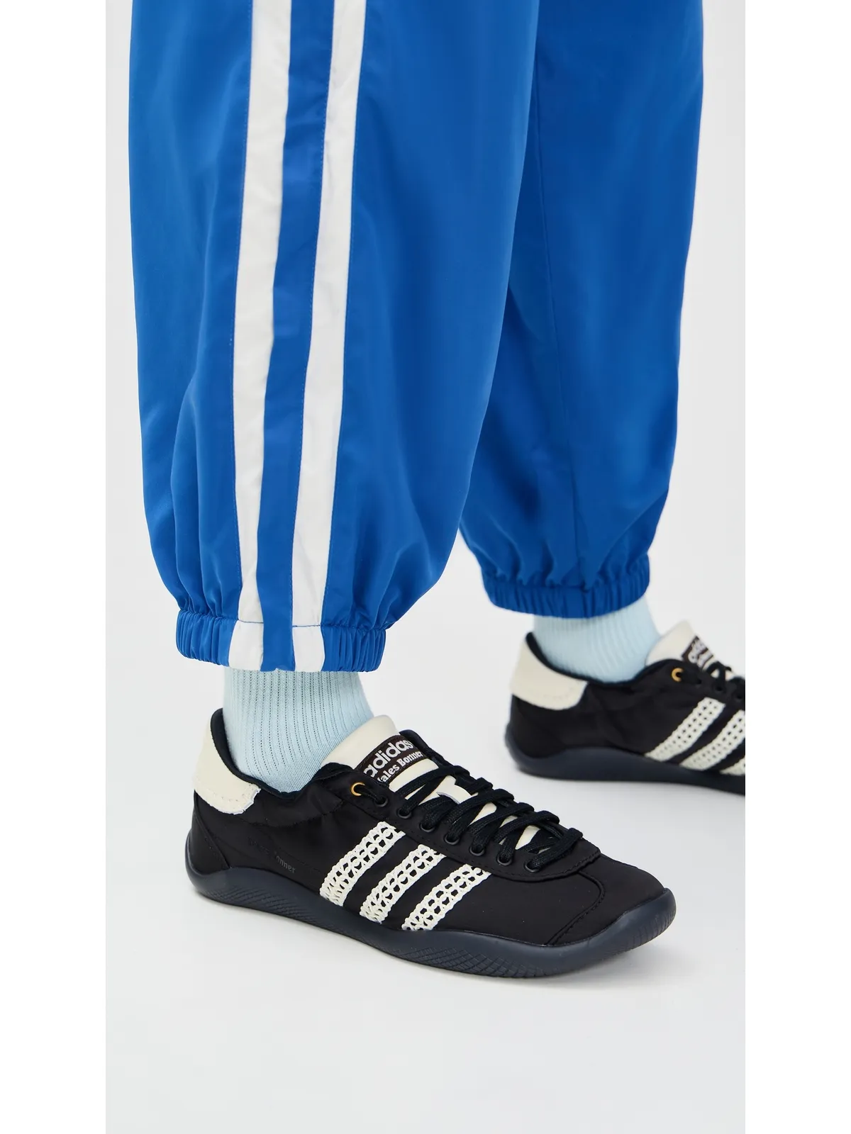 Adidas x Wales Bonner カリンタ ロー サテン スニーカー - 画像3