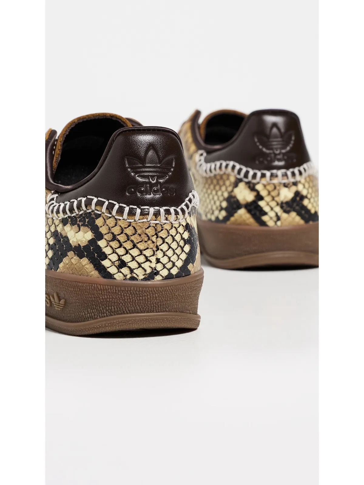 Adidas x Wales Bonner ガゼル蛇柄スニーカー - 画像4