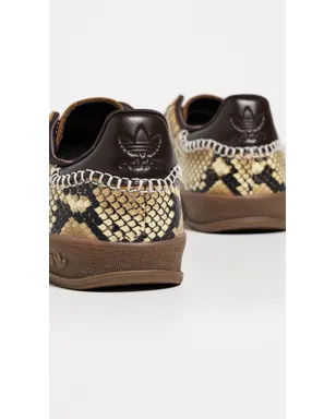 Adidas x Wales Bonner ガゼル蛇柄スニーカー - サムネイル4