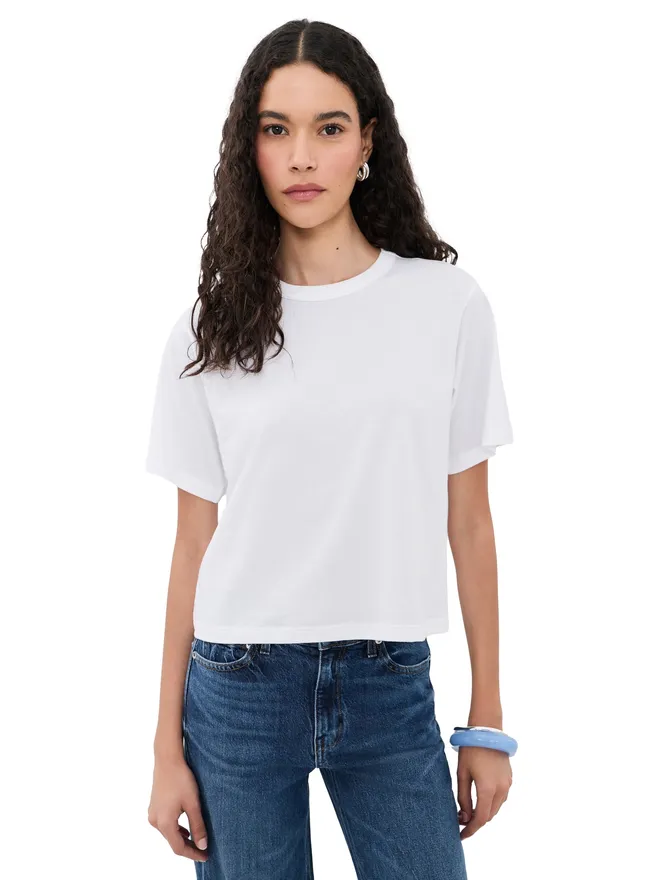 AYR AYR プラクティスTee Spa Knit ホワイトの商品画像
