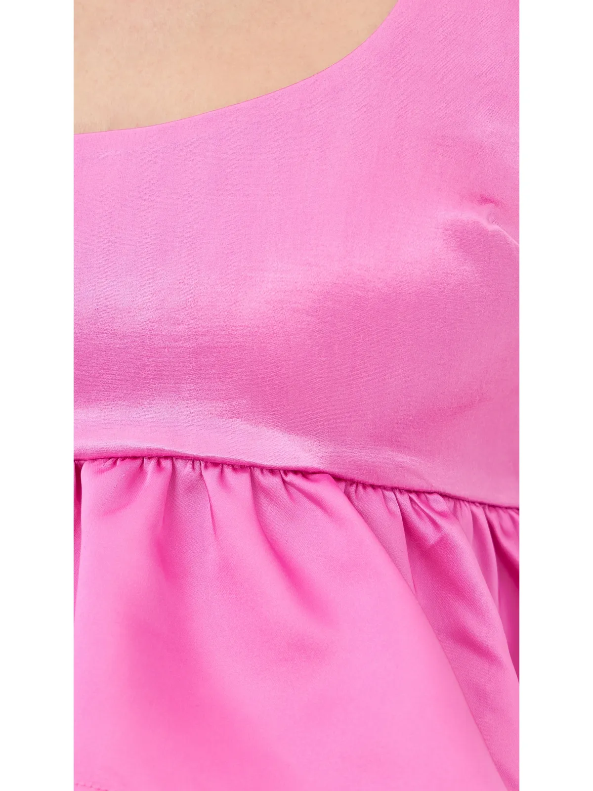 Azeeza Esme サテントップ フューシャ - 画像6