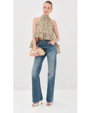 Azeeza Plath Cotton Voile Top Florette - サムネイル5