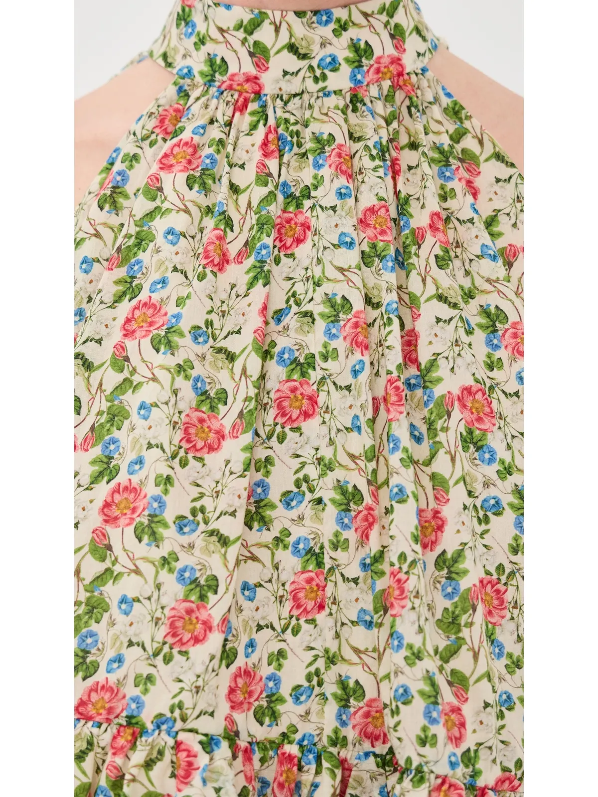 Azeeza Plath Cotton Voile Top Florette - 画像6
