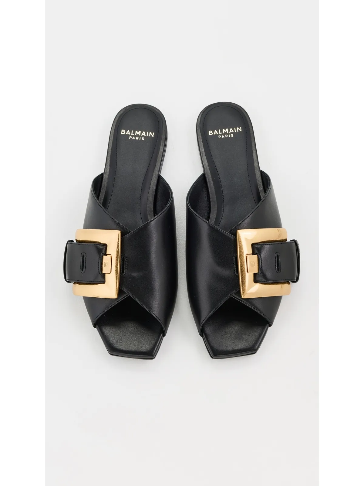 Balmain アンセム フラットサンダル - 画像2