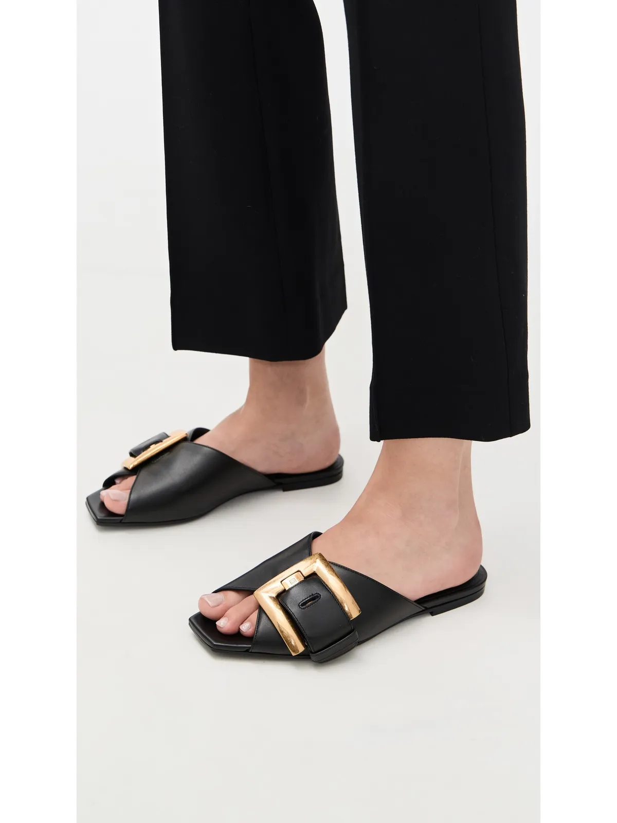 Balmain アンセム フラットサンダル - 画像4
