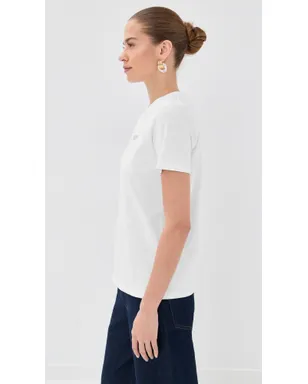 Balmain ヴィンテージプリント レギュラーTシャツ 白/黒 - サムネイル4
