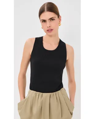 Balmain パリ エンブロイダード ジャージー タンクトップ ブラック M - サムネイル2