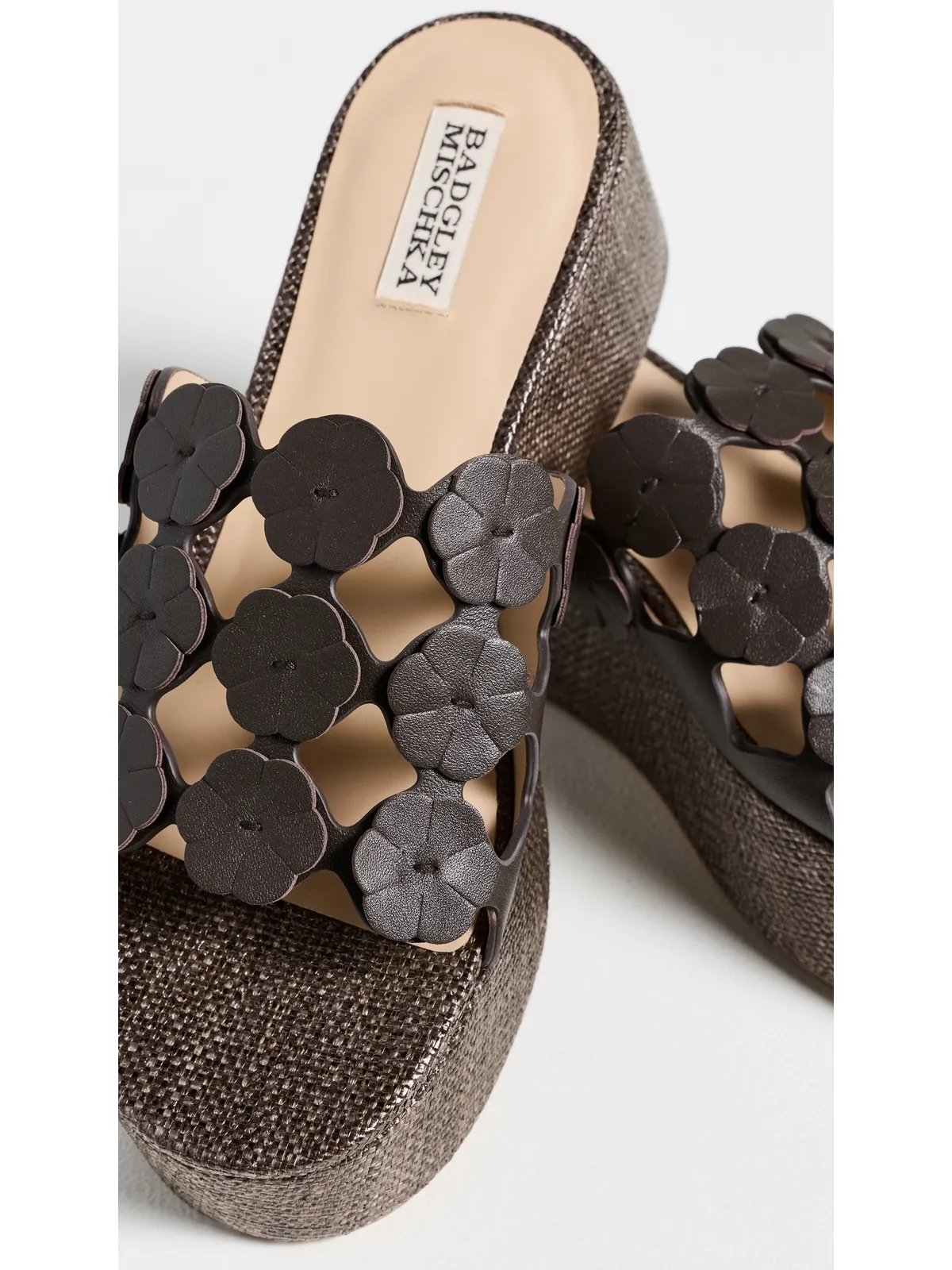Badgley Mischka Wendall フラットフォームサンダル - 画像6