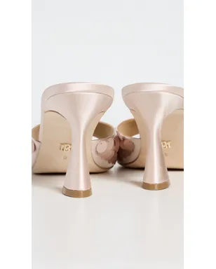 Badgley Mischka Winika ミュール ローズサテン - サムネイル4