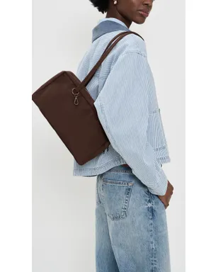 BAGGU ナイロン ボウラーバッグ コーヒー - サムネイル3