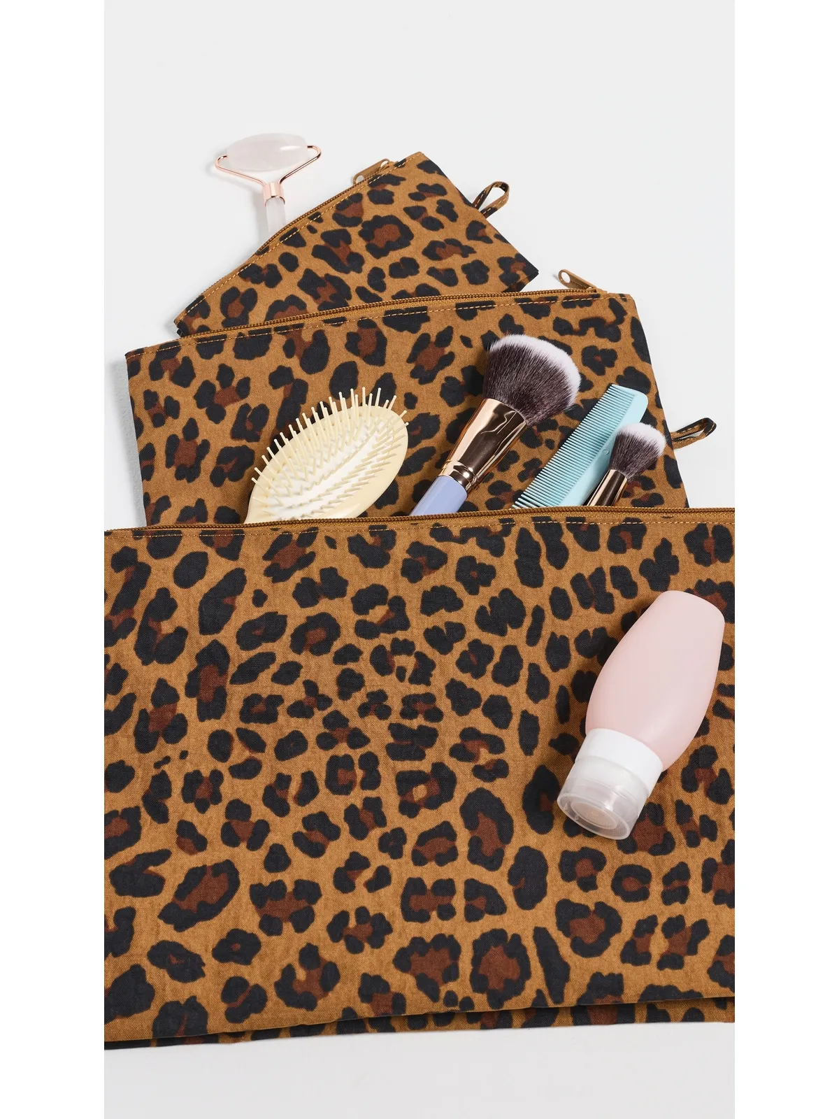 BAGGU Go Pouch Set レオパード - 画像4