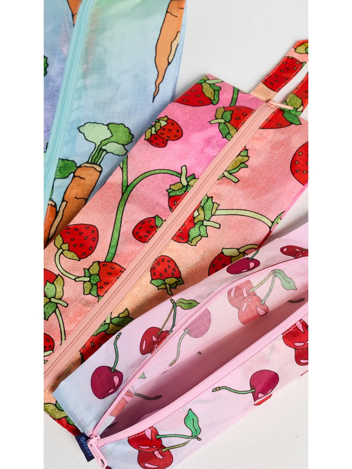 BAGGU 3D Zip Set Carrots & Berries - 画像5