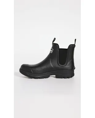 Barbour ニンバス ウェリントン レインブーツ ブラック - サムネイル6