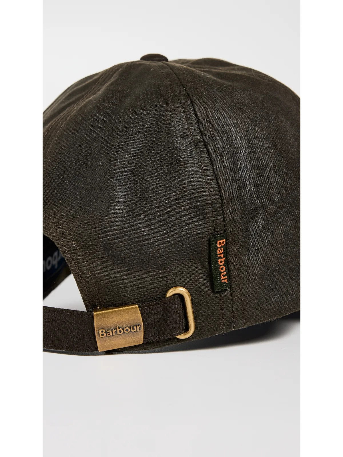 Barbour ワックススポーツハット オリーブ - 画像4