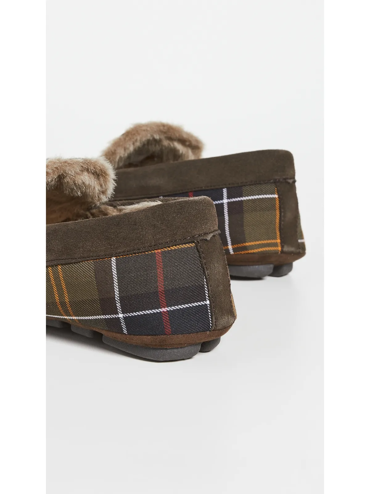 Barbour Monty Slippers クラシックタータン - 画像5