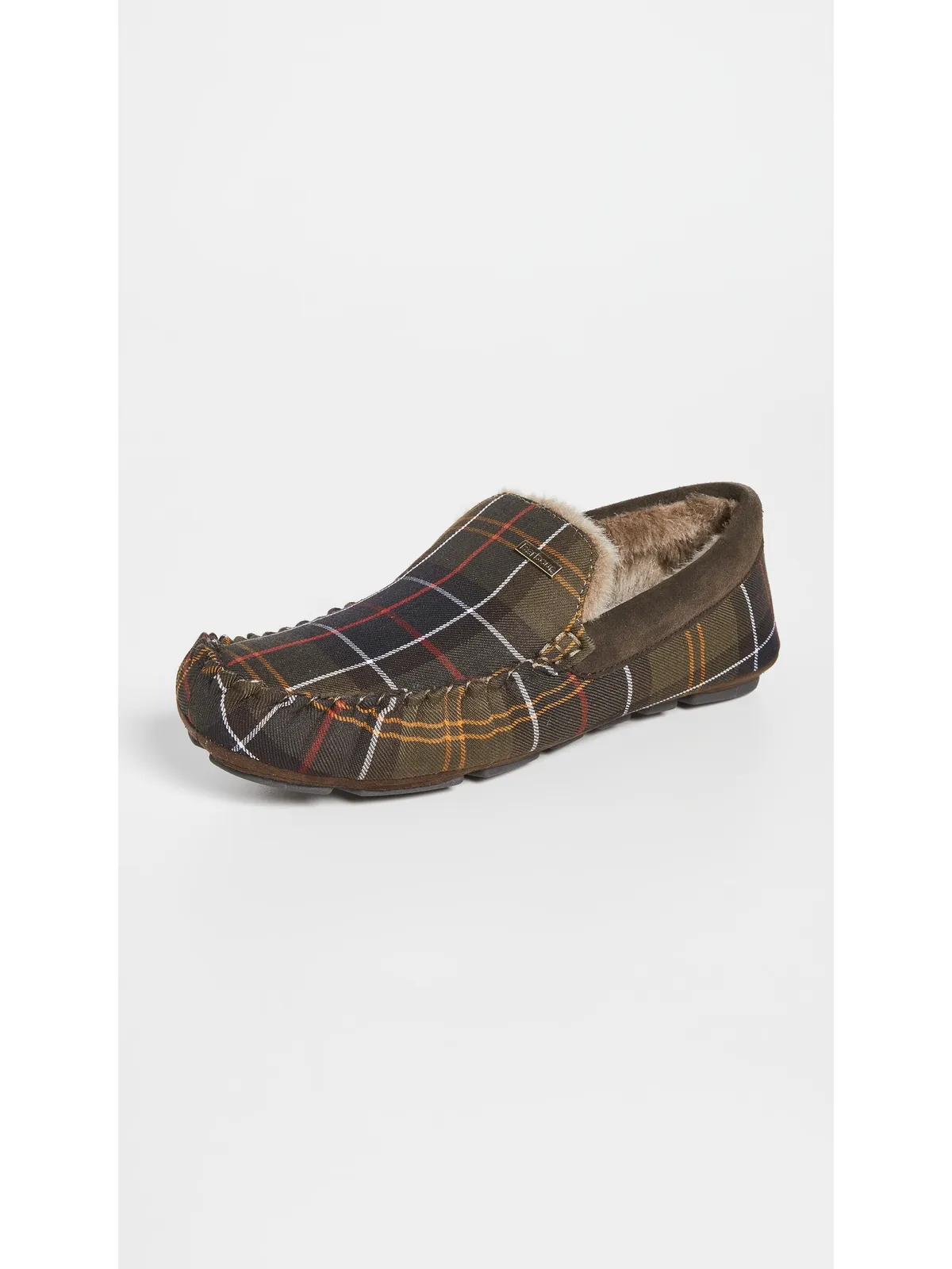 Barbour Monty Slippers クラシックタータン - 画像2
