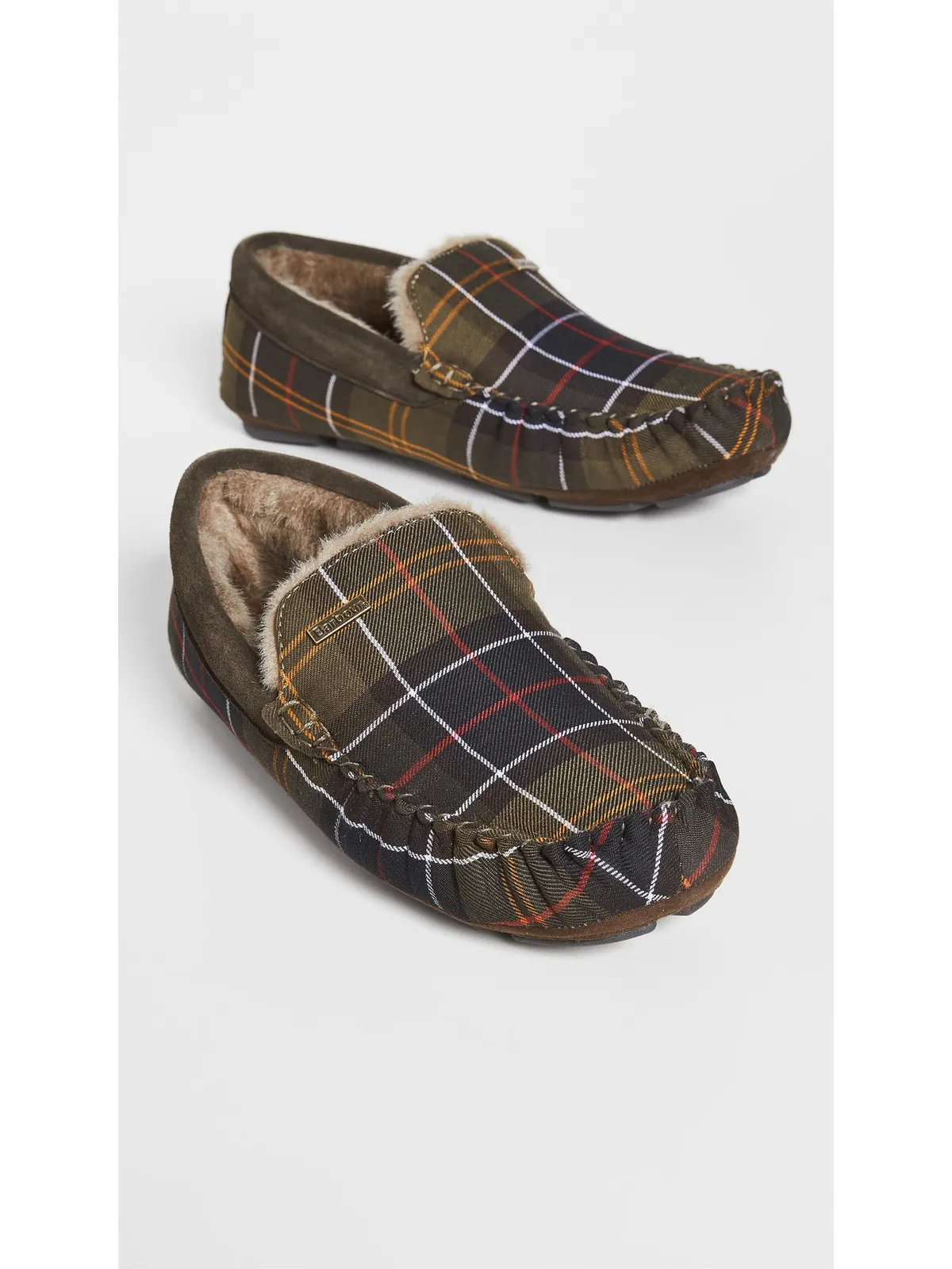 Barbour Monty Slippers クラシックタータン - 画像3