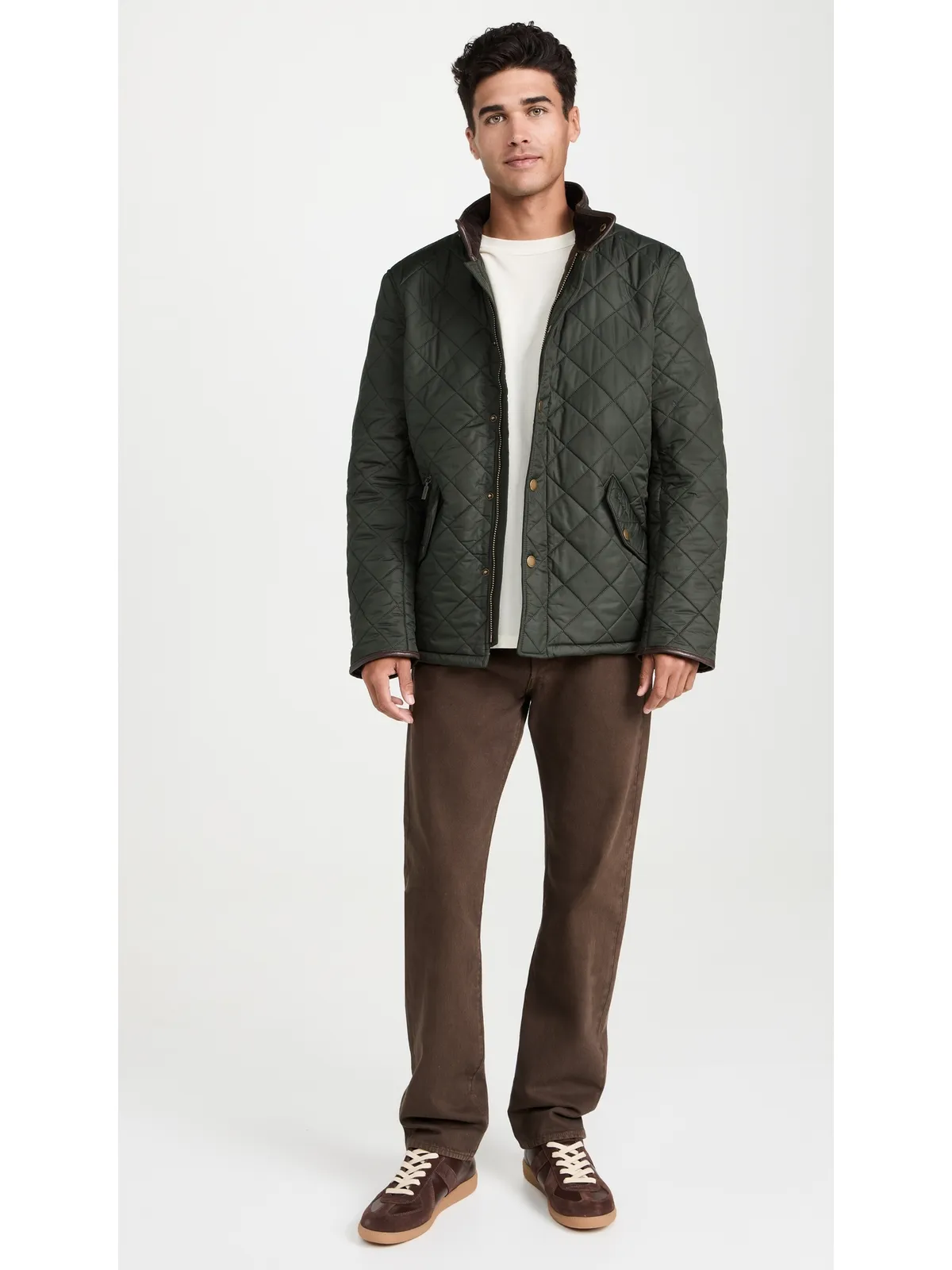 Barbour Powell キルテッドジャケット - 画像5