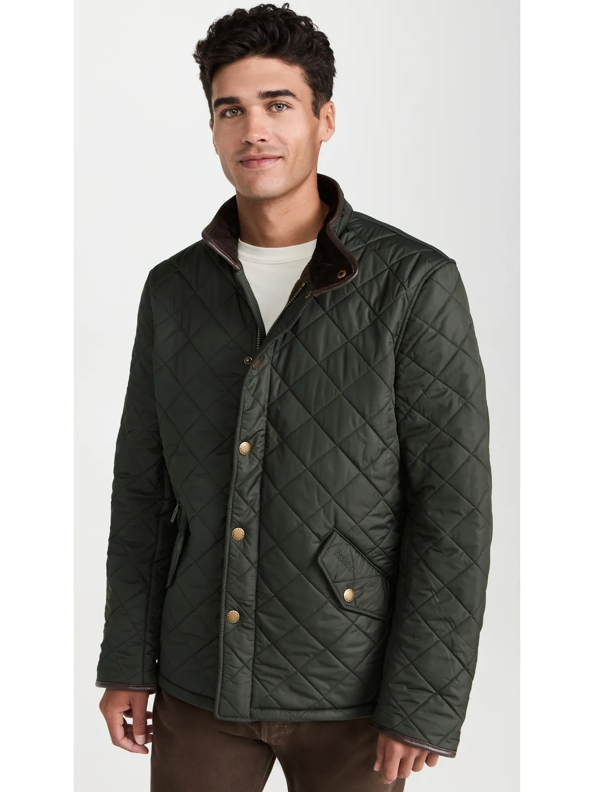Barbour Powell キルテッドジャケット - 画像2